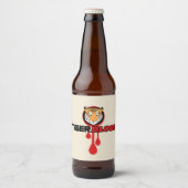 tijgerbloed bier etiket (Voorkant)