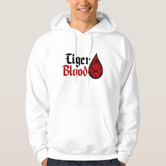 tijgerbloed hoodie (Voorkant)
