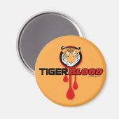 tijgerbloed magneet (Voorkant / Achterkant)