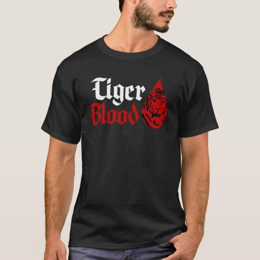 tijgerbloed t-shirt (Voorkant)