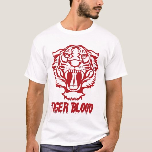 tijgerbloed t-shirt (Voorkant)
