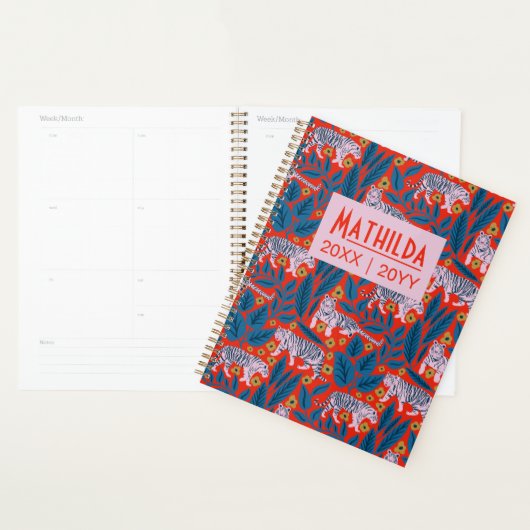 Tijgerbloesemparade Planner (Display)