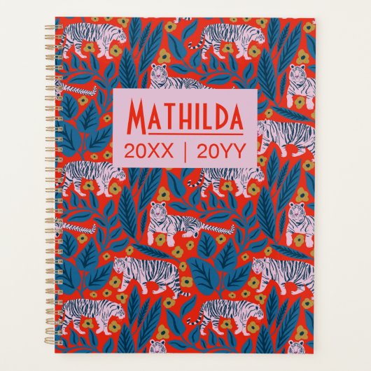 Tijgerbloesemparade Planner (Voorkant)