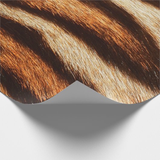 tijgerbontextuur cadeaupapier (Hoek)