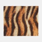 tijgerbontextuur fleece deken (Voorkant (Horizontaal))