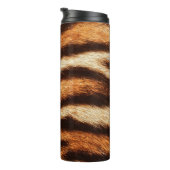 tijgerbontextuur thermosbeker (Geroteerd rechts)