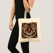 Tijgerbotten boodschappentas tote bag (Voorkant (product))