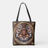 Tijgerbotten tote bag (Achterkant)