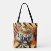 Tijgerbrul Tote Bag (Achterkant)