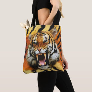 Tijgerbrul Tote Bag
