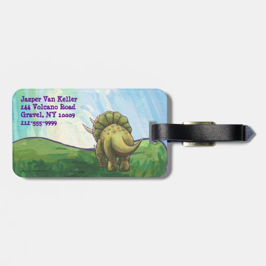 Tijgercadeautjes en Accessoires Bagagelabel (Achterkant horizontaal)