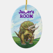 Tijgercadeautjes en Accessoires Keramisch Ornament (Voorkant)