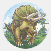 Tijgercadeautjes en Accessoires Ronde Sticker (Voorkant)