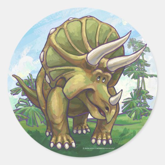 Tijgercadeautjes en Accessoires Ronde Sticker (Voorkant)