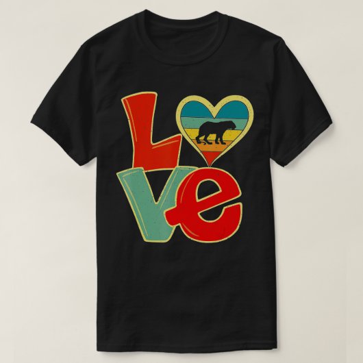  tijgerdieren Valentijns T-shirt (Design voorkant)