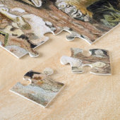 Tijgerfamilie Legpuzzel (Zijkant)