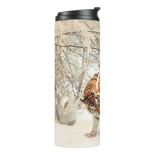 Tijgerfamilie Thermosbeker (Gedraaid links)