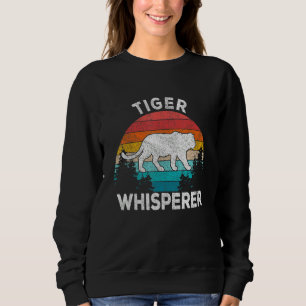 Tijgerfluisteraar Tijger Tijger Citaat Retro Trui