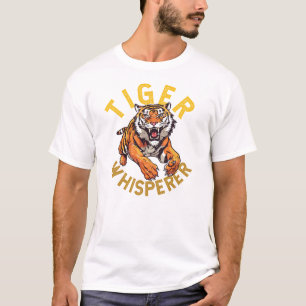 tijgerfluisteraar, wild dier t-shirt