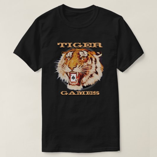 Tijgergames T-shirt (Design voorkant)