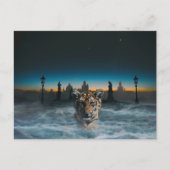 tijgergeest briefkaart (Voorkant)