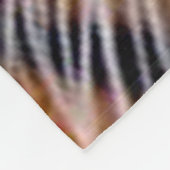 tijgergezicht fleece deken (Hoek)