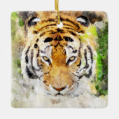tijgergezicht ornament (Voorkant)