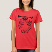 Tijgergezicht - shirt (Voorkant)