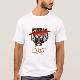 tijgergezicht t-shirt