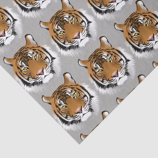 Tijgergezichtsweefsel papier (Detail)