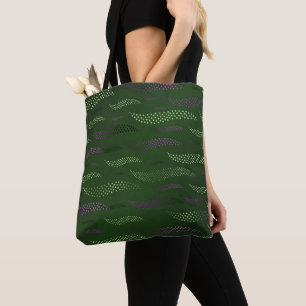 Tijgergolven (gestileerd patroon) 5 tote bag