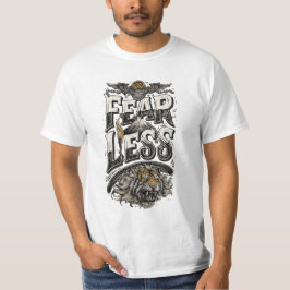 Tijgergrafische Streetwear T-shirt met vintage-uit