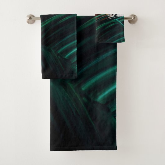 Tijgergroene Oerwouden bladeren Bad Handdoek (Insitu)