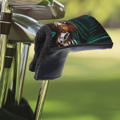 Tijgergroene Oerwouden bladeren Golfheadcover