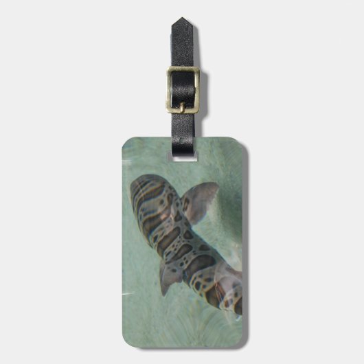 Tijgerhaak Bagage Label (Voorkant verticaal)