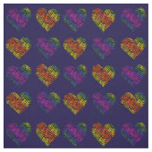 Tijgerhart 1 stof (Swatch)