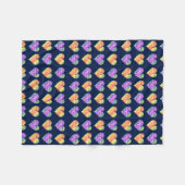 Tijgerhart 4 fleece deken (Voorkant (Horizontaal))