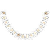 Tijgerhoofd Happy Birthday Party Vlaggetjes (Alle)