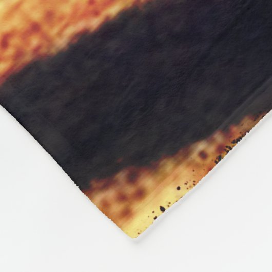 Tijgerhuid Fleece Deken (Hoek)