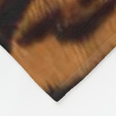 TIJGERHUID FLEECE DEKEN (Hoek)