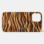 Tijgerhuid: hand-getrokken naadloos patroon. Case-Mate iPhone case (Achterkant (horizontaal))