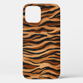 Tijgerhuid: hand-getrokken naadloos patroon. Case-Mate iPhone case