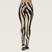 Tijgerhuid naadloze textuur leggings (Achterkant)