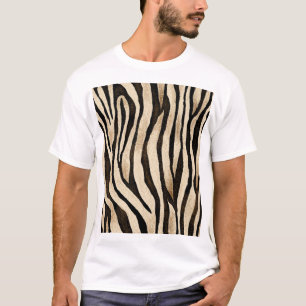 Tijgerhuid naadloze textuur t-shirt