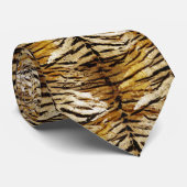 Tijgerhuid, stijlvol, tijger, gestreept, dierlijk stropdas (Opgerold)