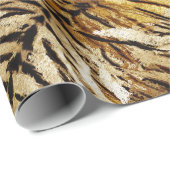 tijgerhuid, stijlvol, tijger, gestreept, dierlijke cadeaupapier (Rol Hoek)