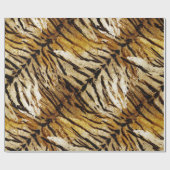 tijgerhuid, stijlvol, tijger, gestreept, dierlijke cadeaupapier (Vlak)