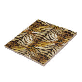 tijgerhuid, stijlvol, tijger, gestreept, dierlijke tegeltje (Zijkant)