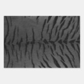 Tijgerhuidafdruk in drie kleuren inpakpapier vel (Voorkant 3)