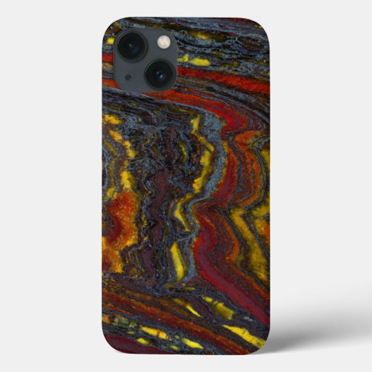 Tijgerijzer in rood, geel, blauw Case-Mate iPhone case (Achterkant)